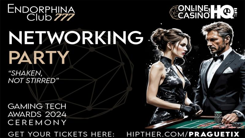 Prague Gaming & TECH Summit To Rock Networking with Electrifying Endorphina Club Party 
