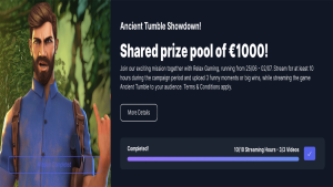 Streamia.io and Relax Gaming Announce Exciting Cooperation for Slot Launch of Ancient Tumble