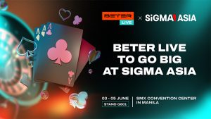 BETER Live to go big at SiGMA Asia